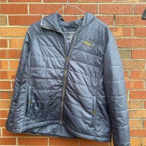 L.L. Bean PrimaLoft Quilted Hooded Jacket